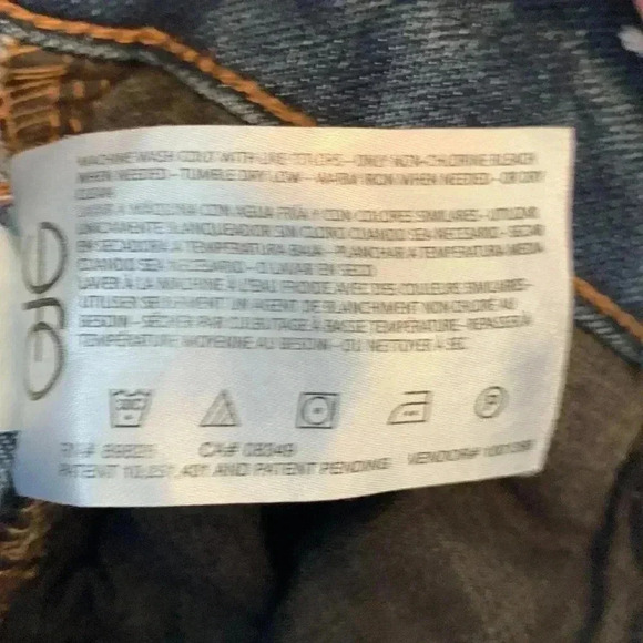 Sam Edelman High Rise Skinny Ankle  Jean w 2 Faux Crystals Panel On Each Leg - Picture 8 of 9